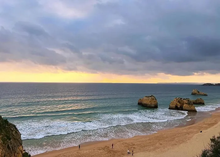 Appartement Luxury 5 Min With Balcony, Pool, Wifi, Ac, Smarttv Portimão